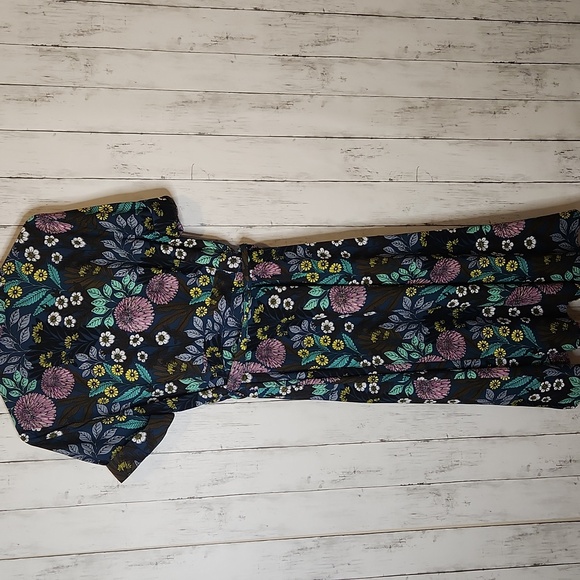 Floral Print Women's Dress - Picture 8 of 8